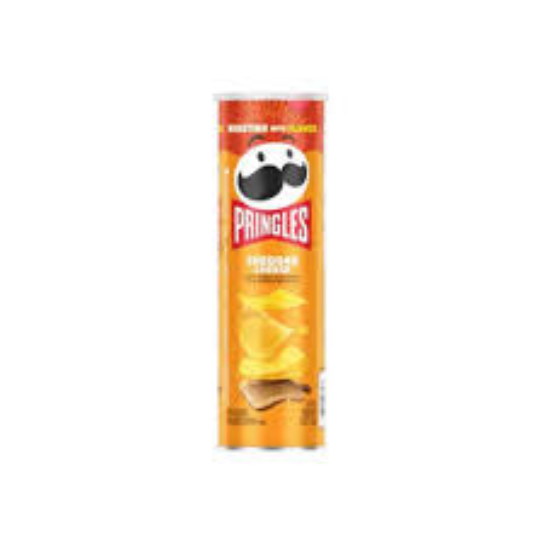 PRINGLES CHEDDAR & CHEESE 158G